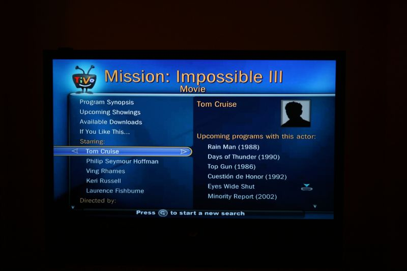 Illustration for article titled Five Things About TiVo's Universal Swivel Search